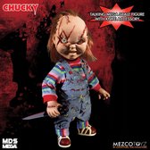 Bride of Chucky: Mega Scale Talking Scarred Chucky 38CM MERCHANDISE
