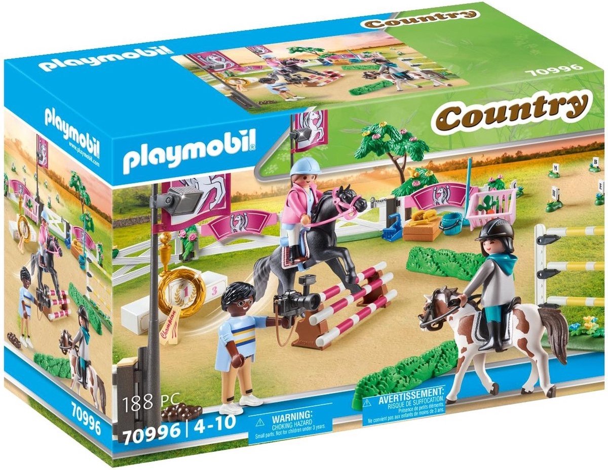 Playmobil Country - Paardrijtoernooi 70996 | bol.com