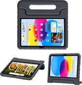 iMoshion Tablet Hoes Kinderen Geschikt voor iPad 10.9 (2022) - iMoshion Kidsproof Backcover met handvat - Zwart