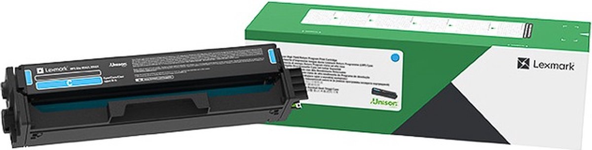 Lexmark 20N2XC0 tonercartridge 1 stuk(s) Origineel Cyaan