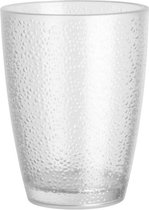 Olympia Kristallon Polycarbonaat Tumblers Met Reliëf 275ml (6 Stuks) - Olympia DC928
