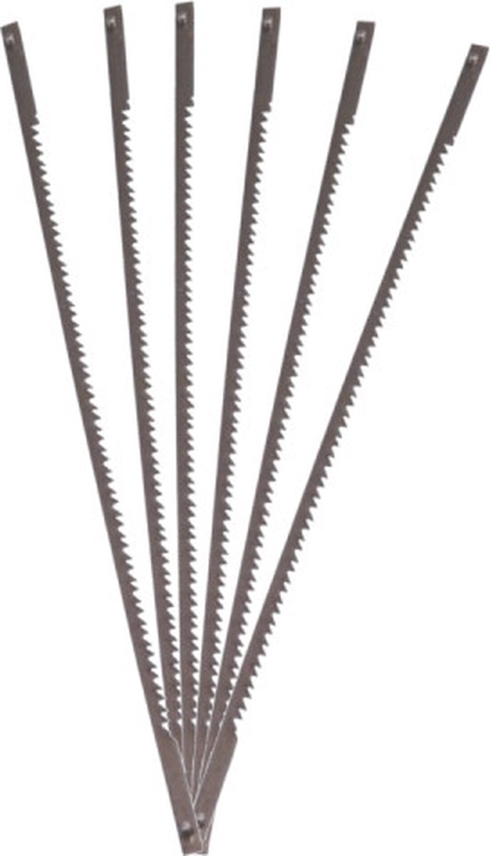 Scheppach Figuurzaagblad voor hout - 135mm - 18 tanden/inch - 6 stuks