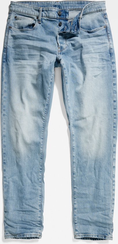 G-Star RAW Jeans 3301 Regular Tapered Jeans 51003 C052 8436 Lt Indigo Aged Men Size - W29 X L32
