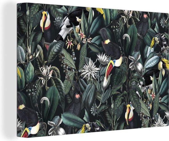 Tableau sur verre Botanique tropicale - UN Designs
