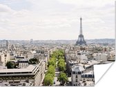 Affiche Paris skyline - 120x90 cm
