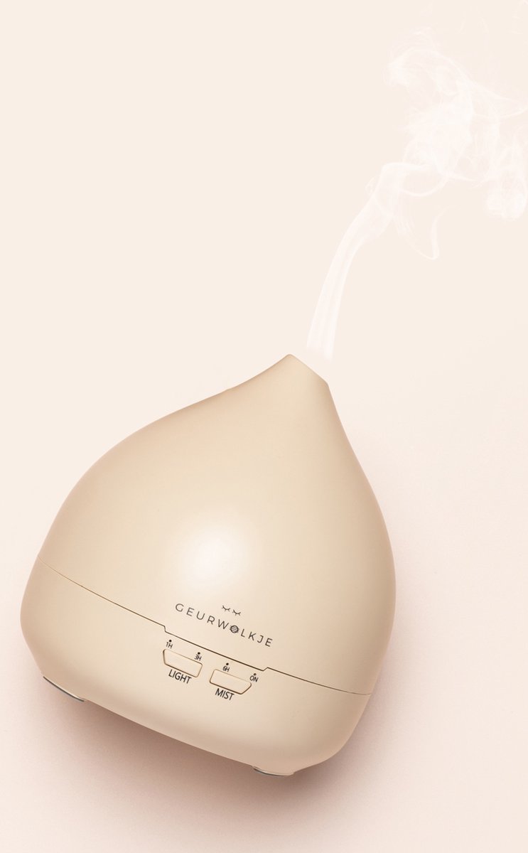 Geurwolkje Unity 2.0 Aroma Diffuser – Ultrasone Geurverspreider – Nude — cadeau in Wonen & Interieur - foto 3