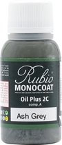 Rubio Monocoat Oil Plus 2C - Ecologische Houtolie in 1 Laag voor Binnenshuis - Ash Grey, 20 ml