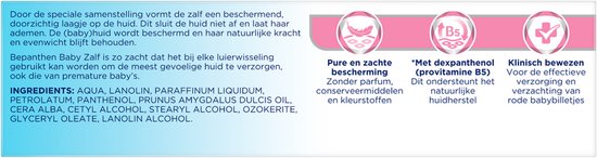Bepanthen Baby Zalf - beschermt tot wel 10u lang en helpt snel - rode babybilletjes - 30 gram van Bepanthen — afbeelding 5
