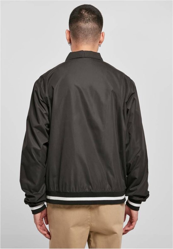 Urban Classics Herren College Jacke „Big U“ – Oversize Fit, Wollmix, Mit Kontrastärmeln