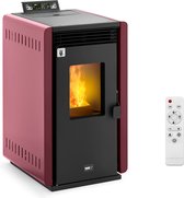 MSW - Pelletkachel - 6 kW - voor 50-150 m³ - 5 niveaus - timer
