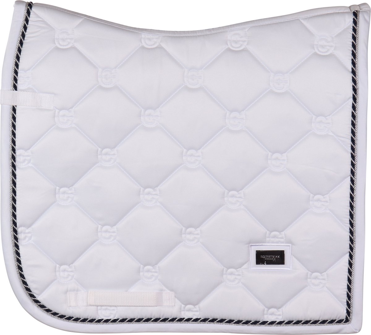Equestrian Stockholm Zadeldek White Perfection Wit dressuur Paard