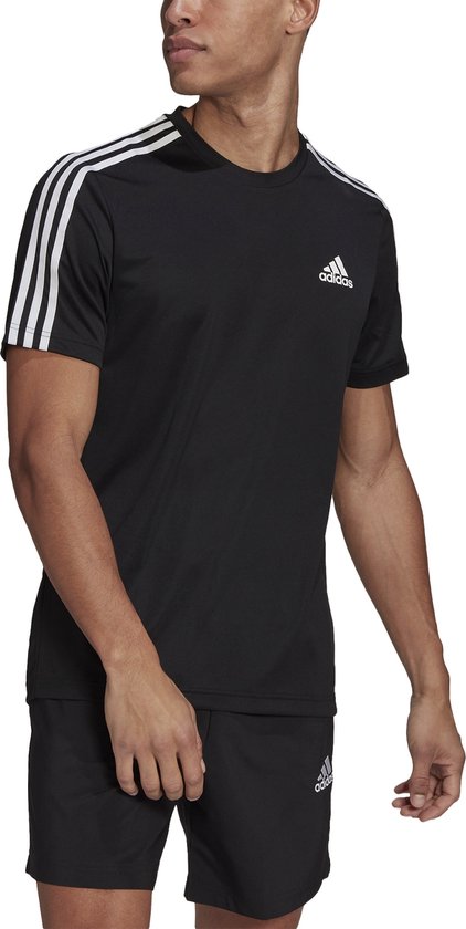 adidas Sportshirt - Maat L - Mannen - zwart/wit | bol.com