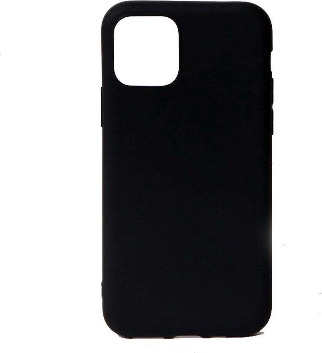 Apple iPhone 11 Pro Max Soft Siliconen Hoesje- Zwart