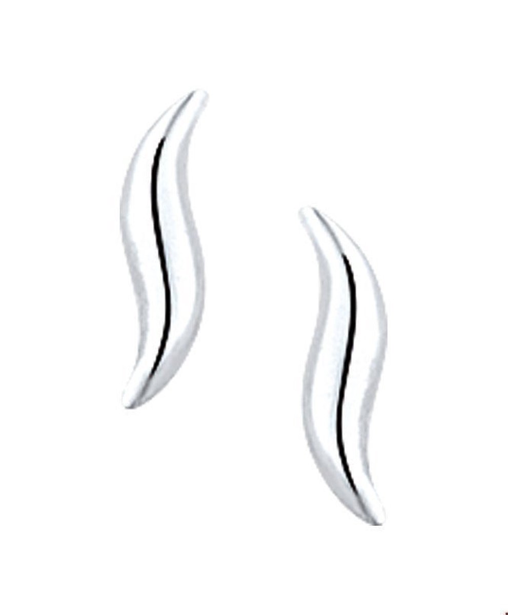 TFT Oorknoppen Zilver Glanzend 9.5 mm x 2.5 mm