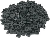 400 Bouwstenen 1x1 plate | Donkergrijs | Compatibel met Lego Classic | Keuze uit vele kleuren | SmallBricks