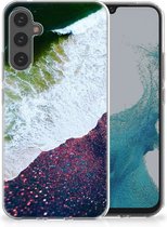 TPU Siliconen Hoesje Geschikt voor Samsung Galaxy A34 Telefoon Hoesje Sea in Space