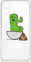 Beschermhoesje Geschikt voor Samsung Galaxy A54 5G Smartphone hoesje Cactus Poo