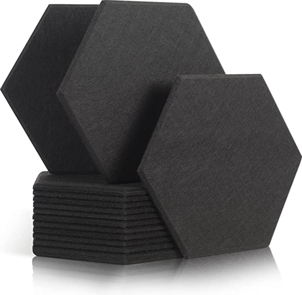Geluiddempende bekleding - Isolatieplaten - Sound-absorbing upholstery - Akoestische schuimtegels, geluiddichte studioschuimen - soundproof studio foams -Sound dampening 12