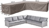 Housse pour canapé d'angle 300 x 300 x 100 H : 70 cm - Housse set lounge - RHS300
