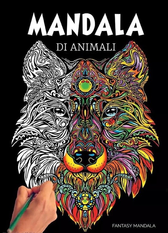 Foto: Mandala di animali 60 mandala di animali speciali da colorare per stimolare la creativit alleviare lo stress e ridurre l ansia