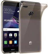 Cadorabo Hoesje geschikt voor Huawei P8 LITE 2017 / P9 LITE 2017 in TRANSPARANT ZWART - Beschermhoes gemaakt van flexibel TPU Silicone Case Cover