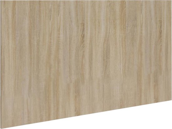 vidaXL Tête de lit Chêne Sonoma 160 x 1,5 x 80 cm Bois traité