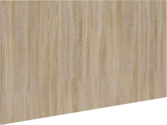 vidaXL - Hoofdbord - 160x1,5x80 - cm - bewerkt - hout - sonoma - eikenkleurig