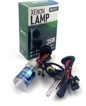 XEOD Xenon Vervangingslampen - H1 6000K Xenon lampen – Auto Verlichting Lamp – Dimlicht en Grootlicht - 2 stuks – 35W – 12V