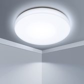 Aigostar 10I1O - LED Plafonnières - Badkamer Plafondlamp - φ 22cm - IP54 - wit licht - 2100LM - 18W - 6500K
