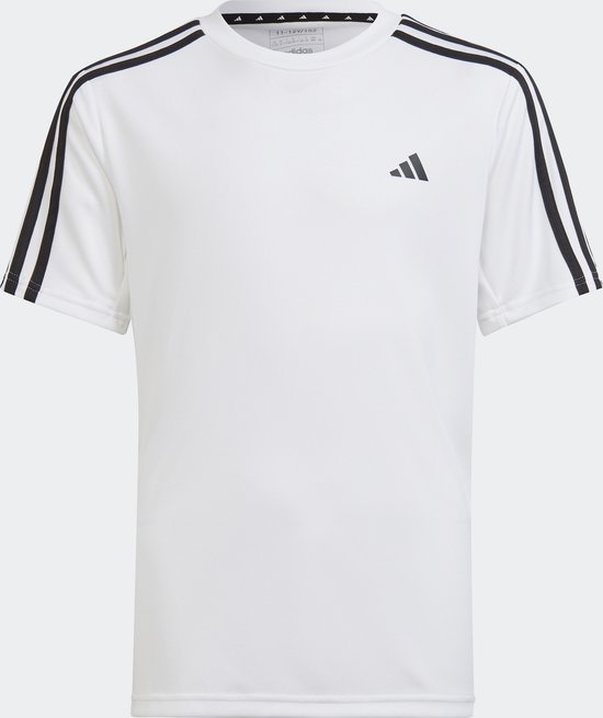 adidas Performance Train Essentials AEROREADY 3-Stripes Regular-Fit T-shirt - Kinderen - Wit- 176