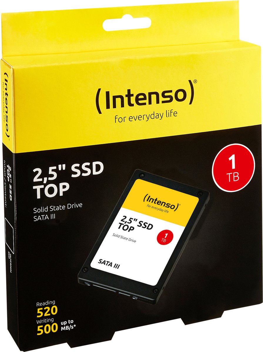 Intenso 2.5inch SSD SATA III TOP – 1 TB - Afbeelding 5