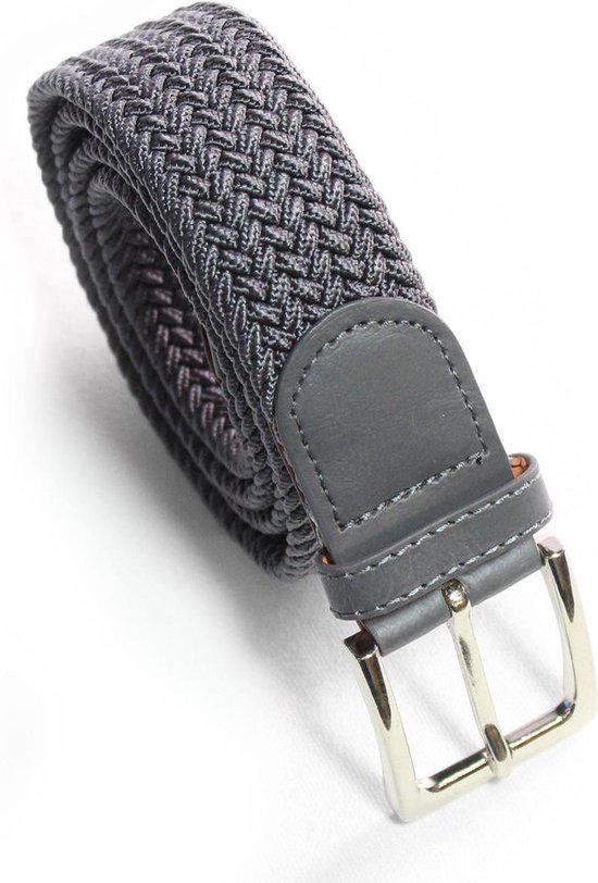 BlackButterfly 7.5 CM Breed Waspie Elastisch Vintage Gesp Taille Riem (Wit, M