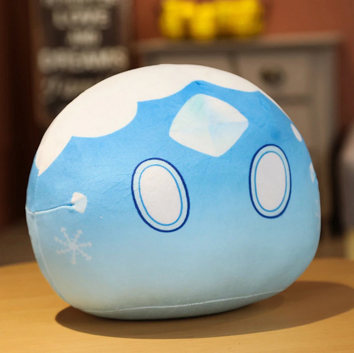 Genshin Impact - Cryo - Slime - Sleutelhanger/Keychain - Anime Merchandise - Manga - 10cm