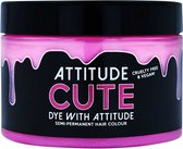 Attitude Hair Dye - Cute pastel Semi permanente haarverf - Pastelroze/Roze