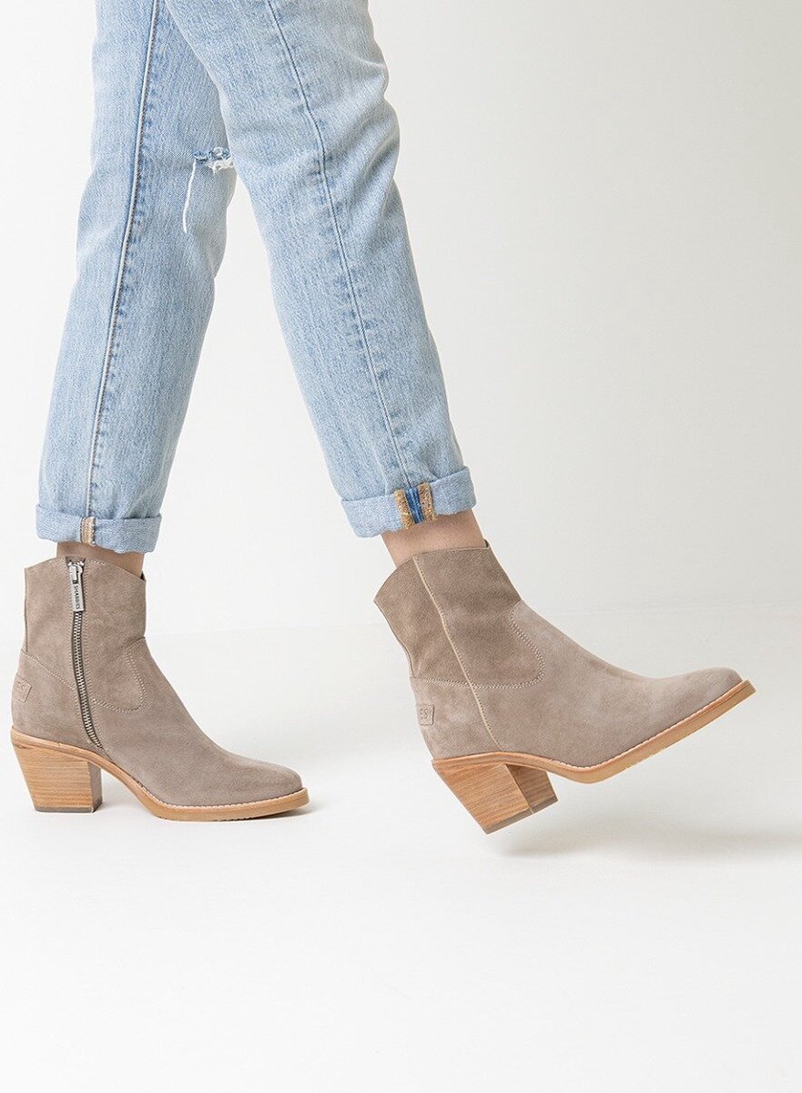 Shabbies Amsterdam 183020296 Suede Taupe Women | Fashionschuh