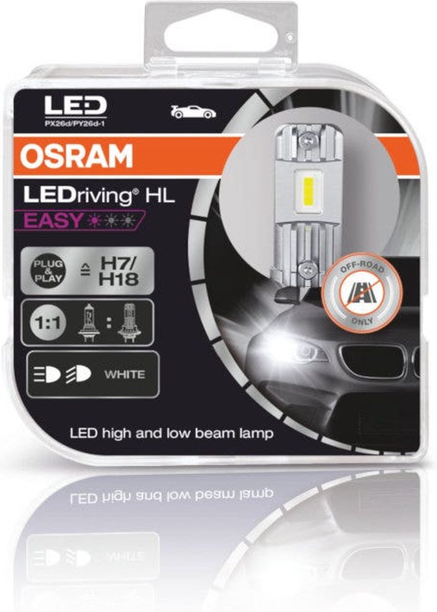 Osram LEDriving HL EASY H7/H18 64210DWESY – foto 3
