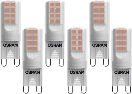 Osram Parathom G9 LED Lamp - 2.6W - Warm Wit - Vervangt 28W - 6-Pack
