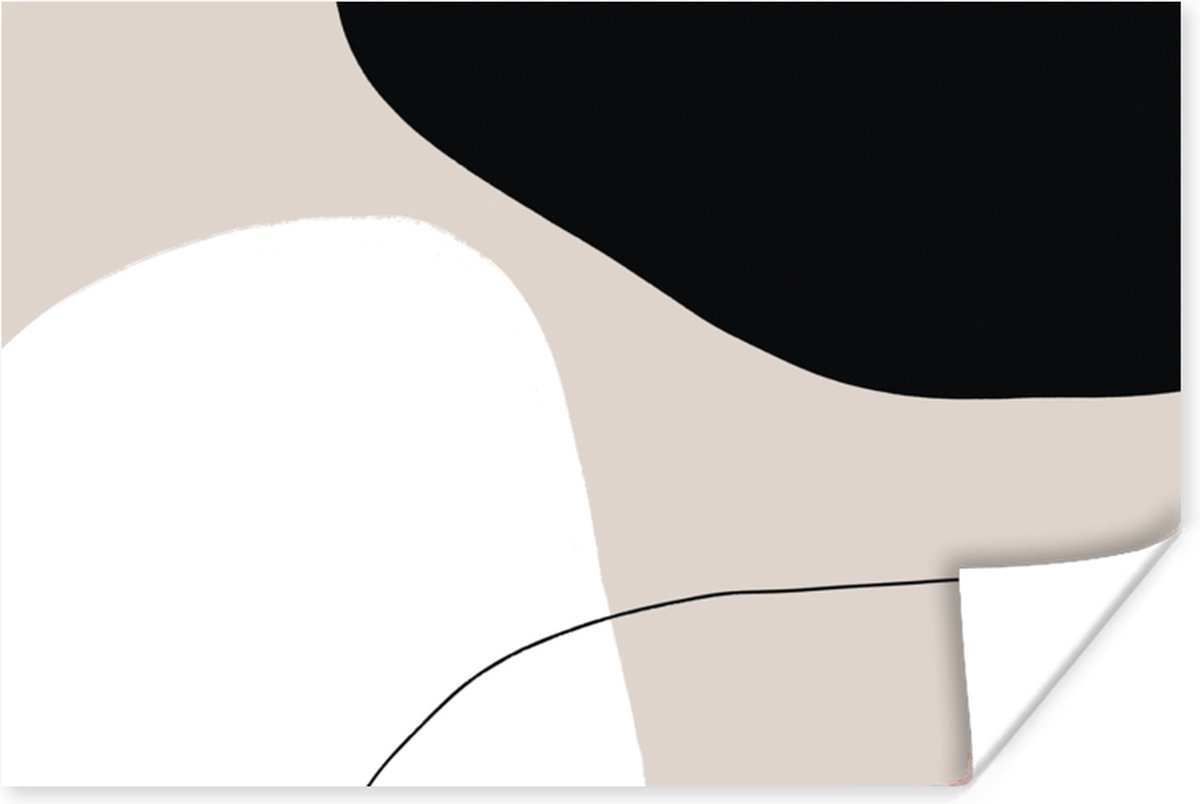 Poster Vormen - Abstract - Design - 60x40 cm