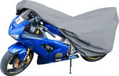 Garage moto Sport taille M, bâche PVC - 215x95x120cm gris, bâche moto, bâche moto étanche, bâche protection moto