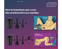 Kiiroo - Dildo Met Vacuum Vergrendelingssysteem Voor Keon Masturbator