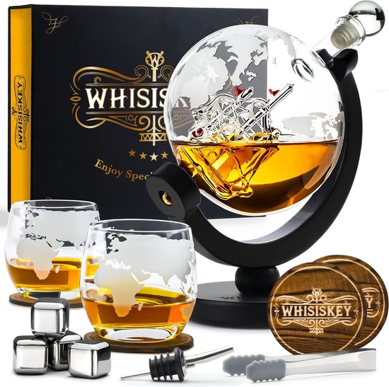 Whiskey Decanter Sets Whisky Decanter & Glass Set Crystal Decanter