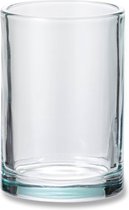 Blokker gobelet à brosse à dents Coco - verre - ø7,2x10,5 cm