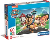 Clementoni - Puzzel 60 Stukjes Paw Patrol, Kinderpuzzels, 5-7 jaar, 26114