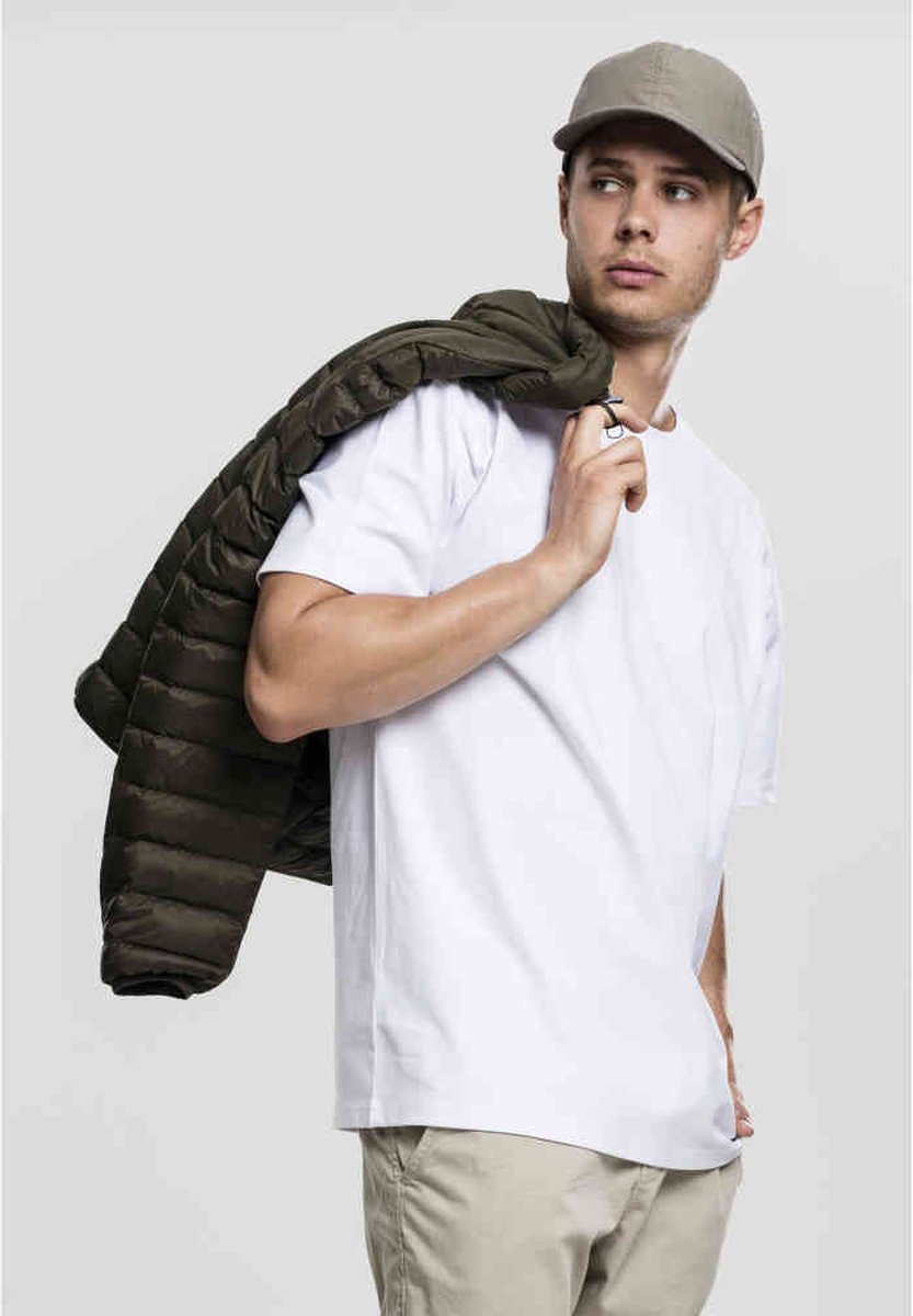 Urban Classics Heavy Oversized Heren Tshirt XS Wit