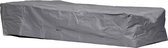Housse de protection pour bain de soleil | 225 x 85 x 40 cm | polyester tissé Oxford 600D, couleur : gris