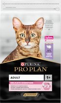 Bol.com Pro Plan Adult Delicate Digestion - kattenvoer - Kalkoen - 10 kg aanbieding