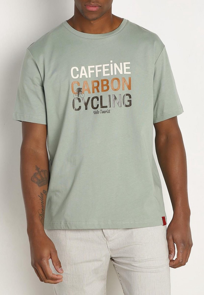 Antwrp T-Shirt Caffeine Carbon Cycling Slate