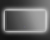 Badplaats Badkamerspiegel Furore LED - 120 x 60 cm - LED verlichting - Badkamer Spiegel - Spiegel Douche