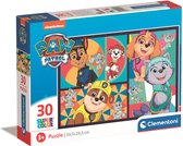 Clementoni - Puzzel 30 Stukjes Paw Patrol, Kinderpuzzels, 3-5 jaar, 20275