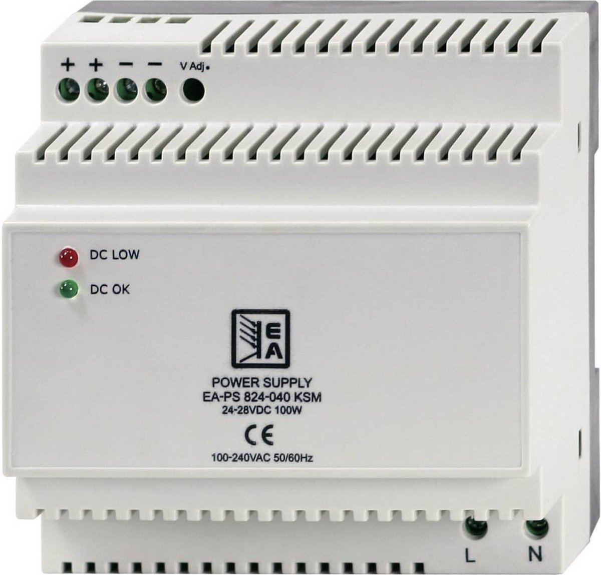EA Elektro Automatik EA-PS 824-040 KSM DIN-rail netvoeding 4.2 A 100 W Aantal uitgangen: 1 x Inhoud: 1 stuk(s)